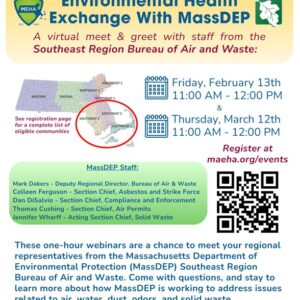 Environmental Health Exchange with MassDEP 3-12-2026
