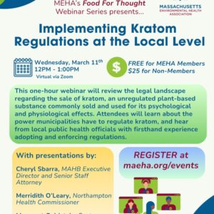 Webinar: Implementing Kratom Regulations at the Local Level